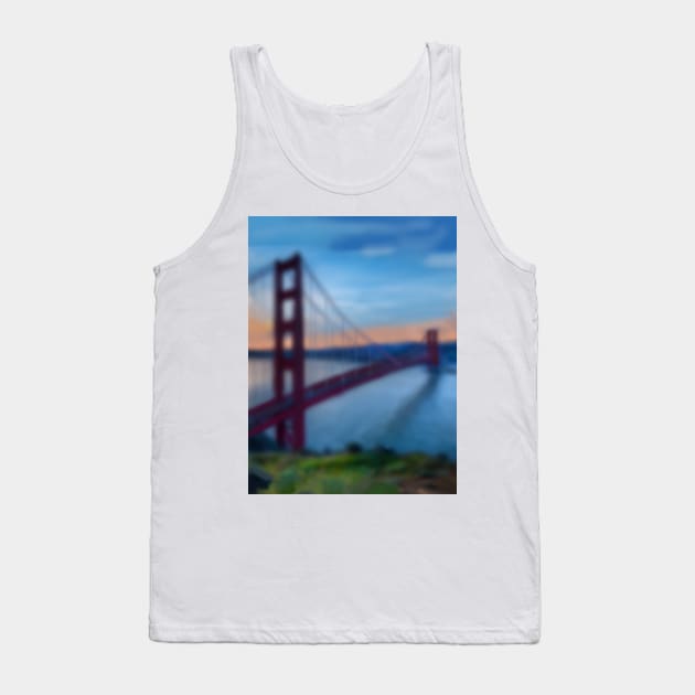 Golden Gate Bridge Tank Top by RupeeShards